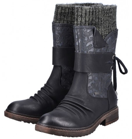 Rieker 94783-00 - Black - 94783$00.02R