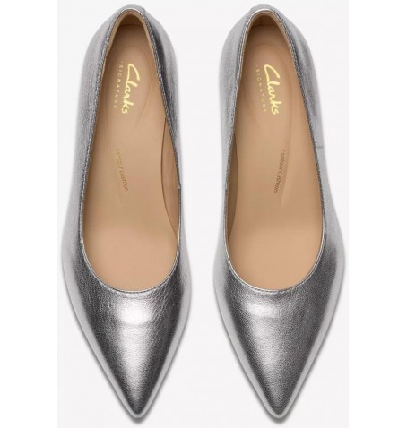 Clarks ADELA COURT 26179301 - Silver Grey - ADELACOURT$18C