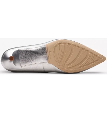 Clarks ADELA COURT 26179301 - Silver Grey - ADELACOURT$18C