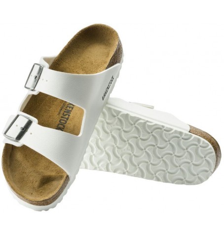 Birkenstock ARIZONA 0552683 NARROW WIDTH - White - ARIZONA$F.14BIR