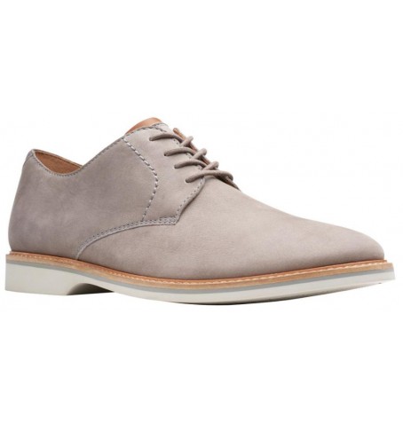 Clarks ATTICUS LACE 26141739 - Silver Grey - ATTICUSLACE18C