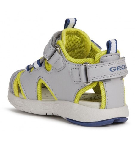 Geox S.MULTY B.A B020FA - Argent gris - B020FA$1172B18G