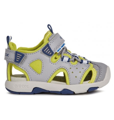 Geox S.MULTY B.A B020FA - Silver Grey - B020FA$1172E18G