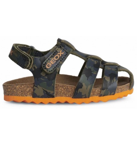 Geox S.CHALKI B.B B252QB - Green khaki - B252QB$0623B11G
