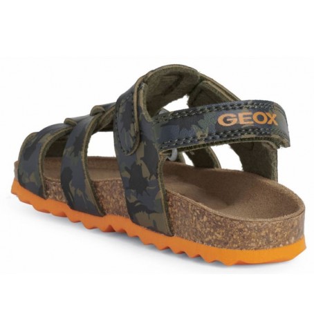 Geox S.CHALKI B.B B252QB - Green khaki - B252QB$0623B11G