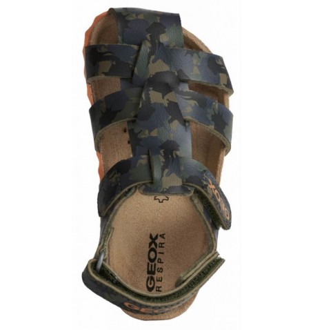 Geox S.CHALKI B.B B252QB - Green khaki - B252QB$0623B11G