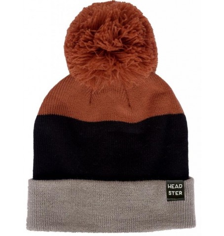 Headster Kids TRICOLOR TOQUE - Brun - BGTQLW2102$211B