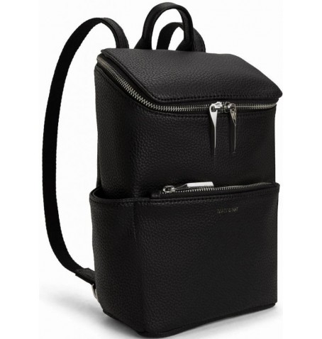 Matt & Nat BRAVESM SMALL VEGAN BACKPACK - Black - BRAVESM$BLK