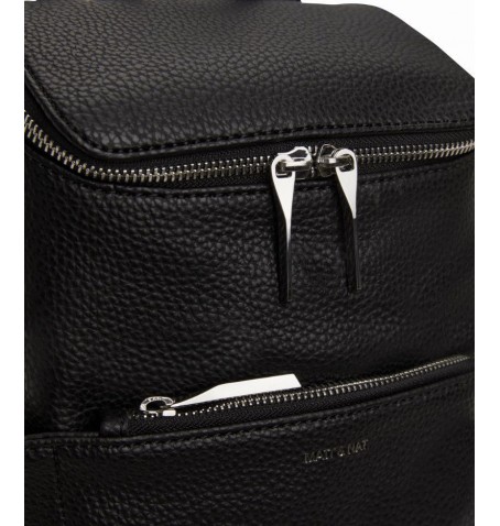 Matt & Nat BRAVESM SMALL VEGAN BACKPACK - Black - BRAVESM$BLK