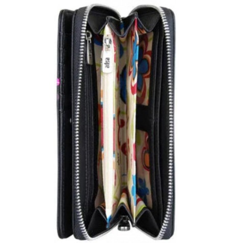 Espe CORA CLUTCH WALLET W-794X-B - Black - CORACW$BLK