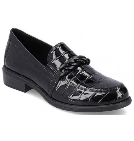 Rieker - Remonte D0F03-02 - Black varnish - D0F03$02.01R