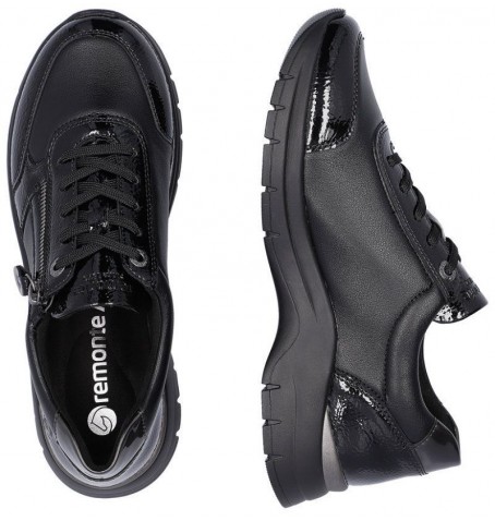 Rieker - Remonte D0G09-01 - Black varnish - D0G09$01.01R