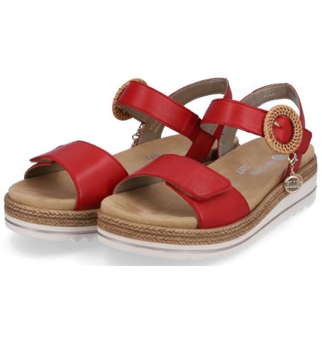 Rieker - Remonte D0Q52-33 - Red - D0Q52$33.09R