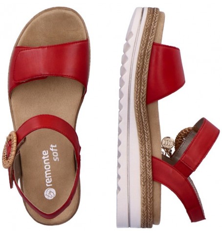 Rieker - Remonte D0Q52-33 - Red - D0Q52$33.09R