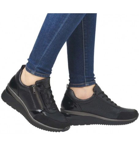 Rieker - Remonte D2401-06 - Vernis noir - D2401$06.01R