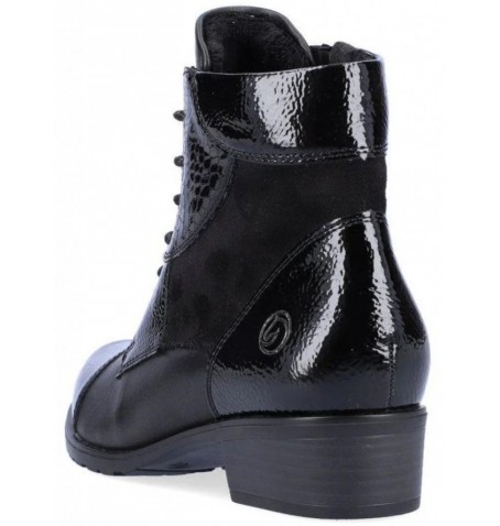 Rieker - Remonte D6882-01 - Black varnish - D6882$01.01R