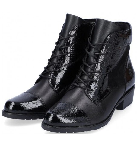 Rieker - Remonte D6882-01 - Black varnish - D6882$01.01R