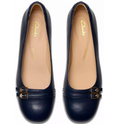 Clarks DAISS30 COURT 26179534 - Bleu - DAISS30COURT$04