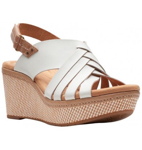 Clarks ELLERI GRACE 26171534 - White - ELLERIGRACE$14C