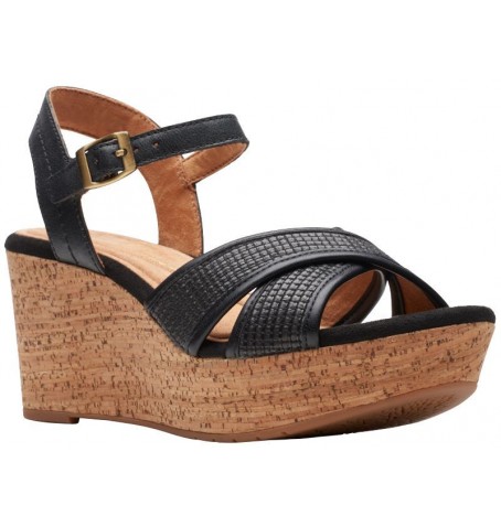 Clarks ELLERI PLUM 26171439 - Black - ELLERIPLUM$02C