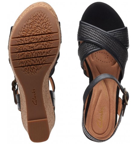 Clarks ELLERI PLUM 26171439 - Black - ELLERIPLUM$02C