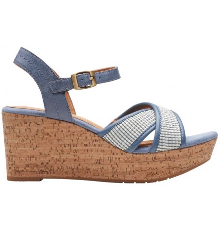 Clarks ELLERI PLUM 26171440 - Blue - ELLERIPLUM$04C