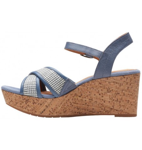 Clarks ELLERI PLUM 26171440 - Blue - ELLERIPLUM$04C