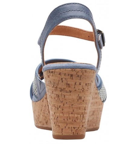 Clarks ELLERI PLUM 26171440 - Blue - ELLERIPLUM$04C