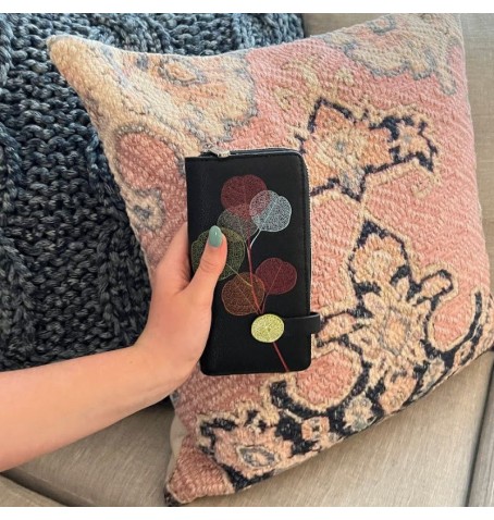 Espe FOLIE RFID CLUTCH WALLET - Black - FOLIE CL$BLK