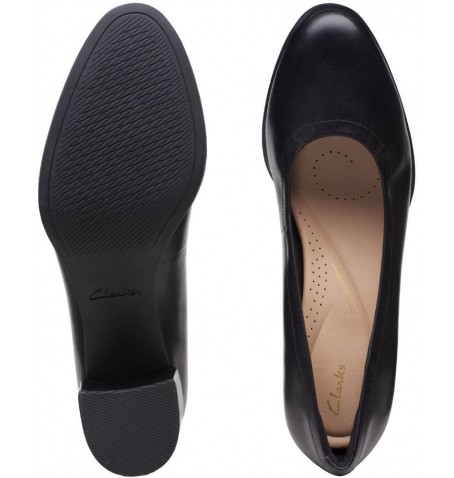 Clarks FREVA55 COURT 26170964 - Black - FREVA55COURT$02