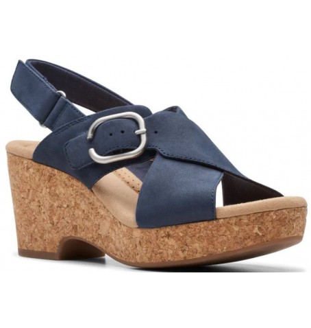Clarks GISELLE DOVE 26177146 - Blue - GISELLEDOVE$04C