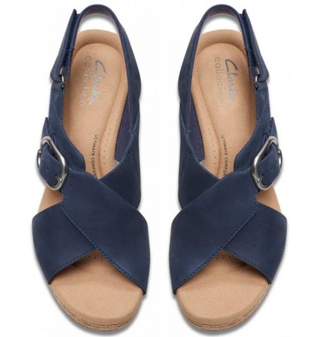 Clarks GISELLE DOVE 26177146 - Bleu - GISELLEDOVE$04C