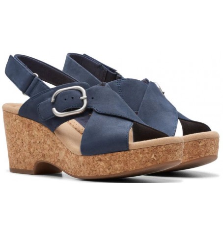Clarks GISELLE DOVE 26177146 - Blue - GISELLEDOVE$04C
