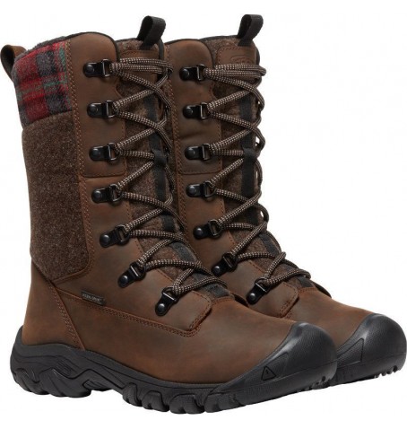 Keen GRETA TALL BOOT WP 1026599 - Brown - GRETATALL$F03K