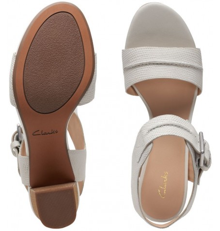 Clarks KARSEAHI 26172361 - Blanc - KARSEAHI$14C