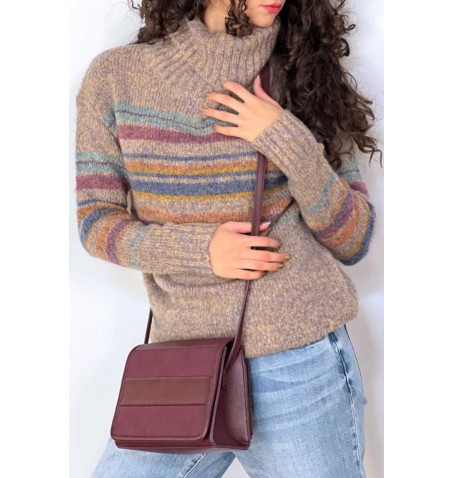 Espe KIM CROSSBODY - Burgundy - KIM CB$WINE