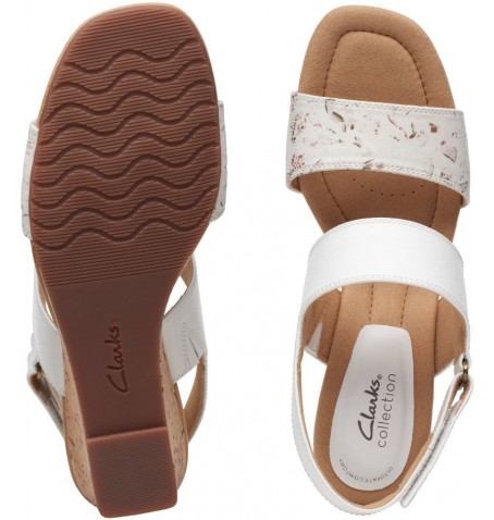 Clarks KYARRA FAYE 26171238 - White - KYARRAFAYE$14C