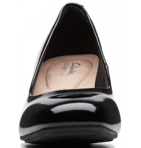 Clarks KYNDALL IRIS 26174304 - Black varnish - KYNDALLIRIS$01C