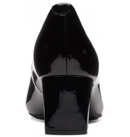 Clarks KYNDALL IRIS 26174304 - Black varnish - KYNDALLIRIS$01C
