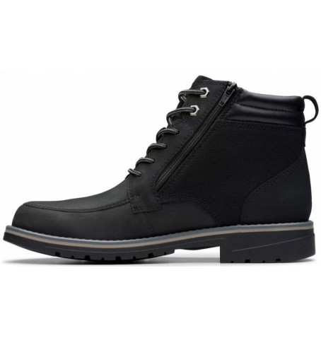 Clarks MORWELL ZIP 26179449 - Black - MORWELLZIP$02C