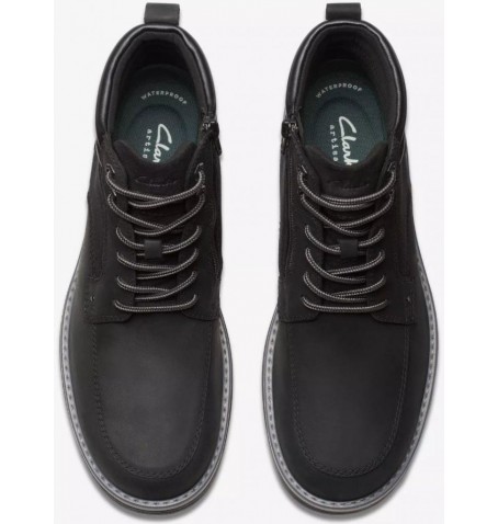 Clarks MORWELL ZIP 26179449 - Black - MORWELLZIP$02C