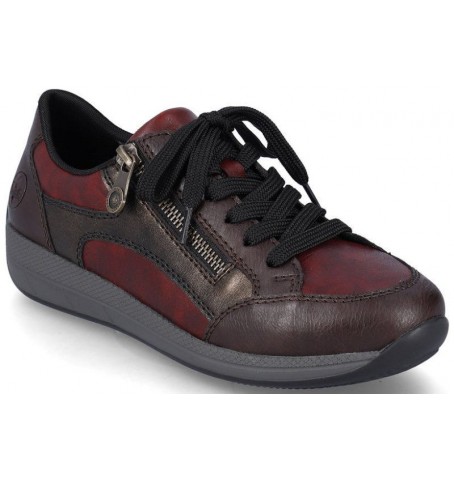 Rieker N1127-35 - Burgundy - N1127$35.06R Rieker N1127-35 - Burgundy - N1127$35.06R