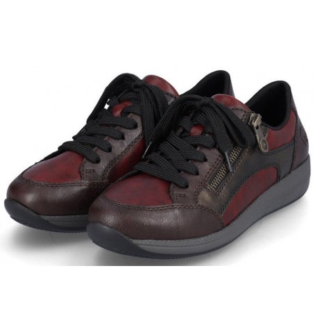 Rieker N1127-35 - Burgundy - N1127$35.06R Rieker N1127-35 - Burgundy - N1127$35.06R