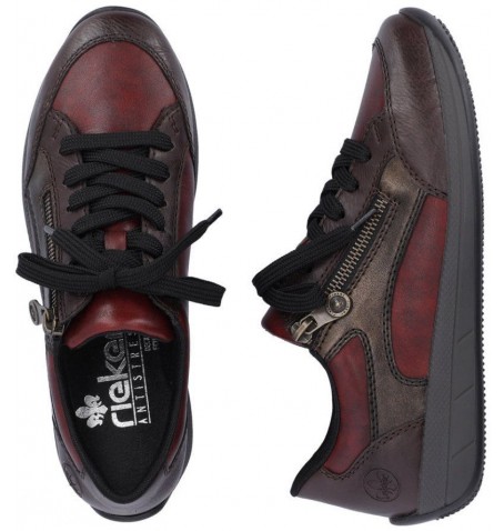 Rieker N1127-35 - Burgundy - N1127$35.06R Rieker N1127-35 - Burgundy - N1127$35.06R
