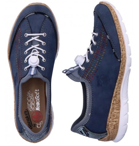 Rieker N42T0-14 - Blue - N42T0$14.04R