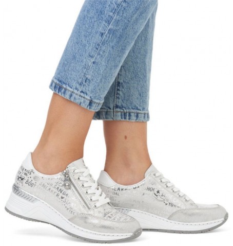 Rieker N4316-90 - Silver Grey - N4316$90.18R