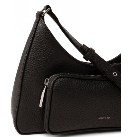 Matt & Nat PALM VEGAN CROSSBODY BAG - Noir - PALM$BLK