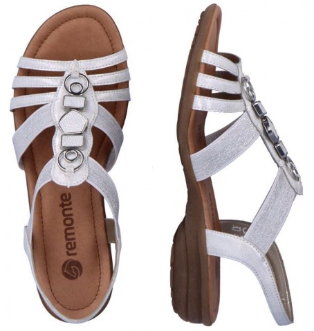 Rieker - Remonte R3654-80 - Silver Grey - R3654$80.18R