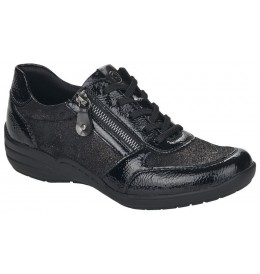 Rieker - Remonte R7637-03 - Black varnish - R7637$03.01R
