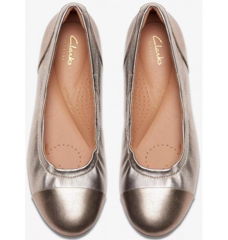 Clarks RENA JAZZ 26170593 - Metallic Gold - RENAJAZZ$17CL